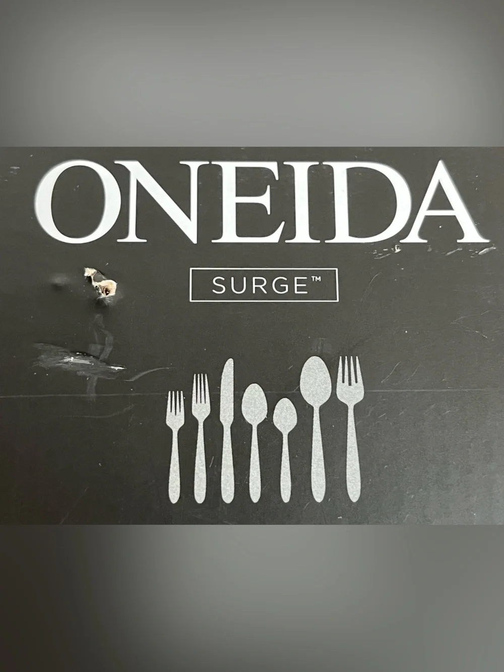ONEIDA Surge 50-Piece Flatware Set  Stainless Steel Scandinavian Style